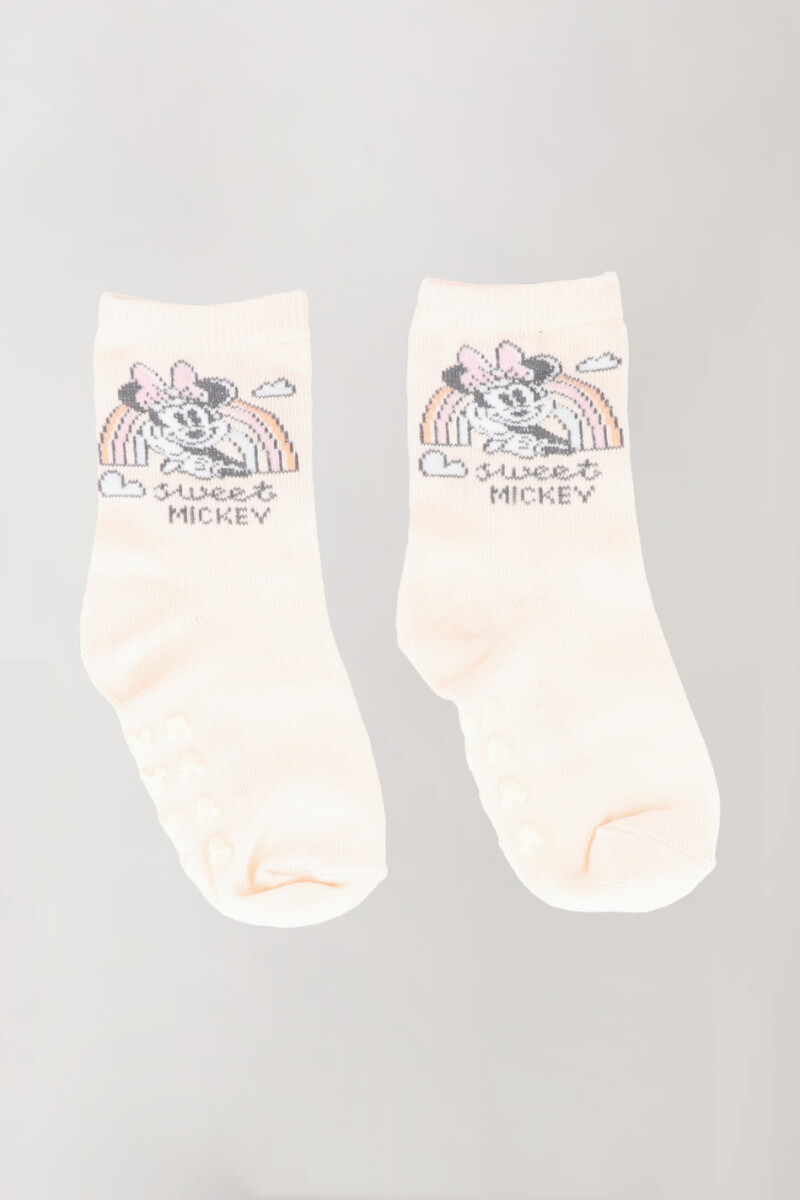 Medias bebe minnie Estampado 1