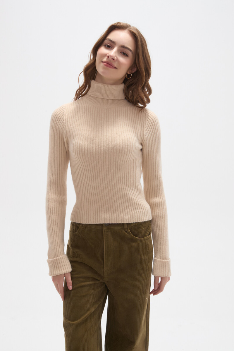 Polera Elizabet - Arena Melange 