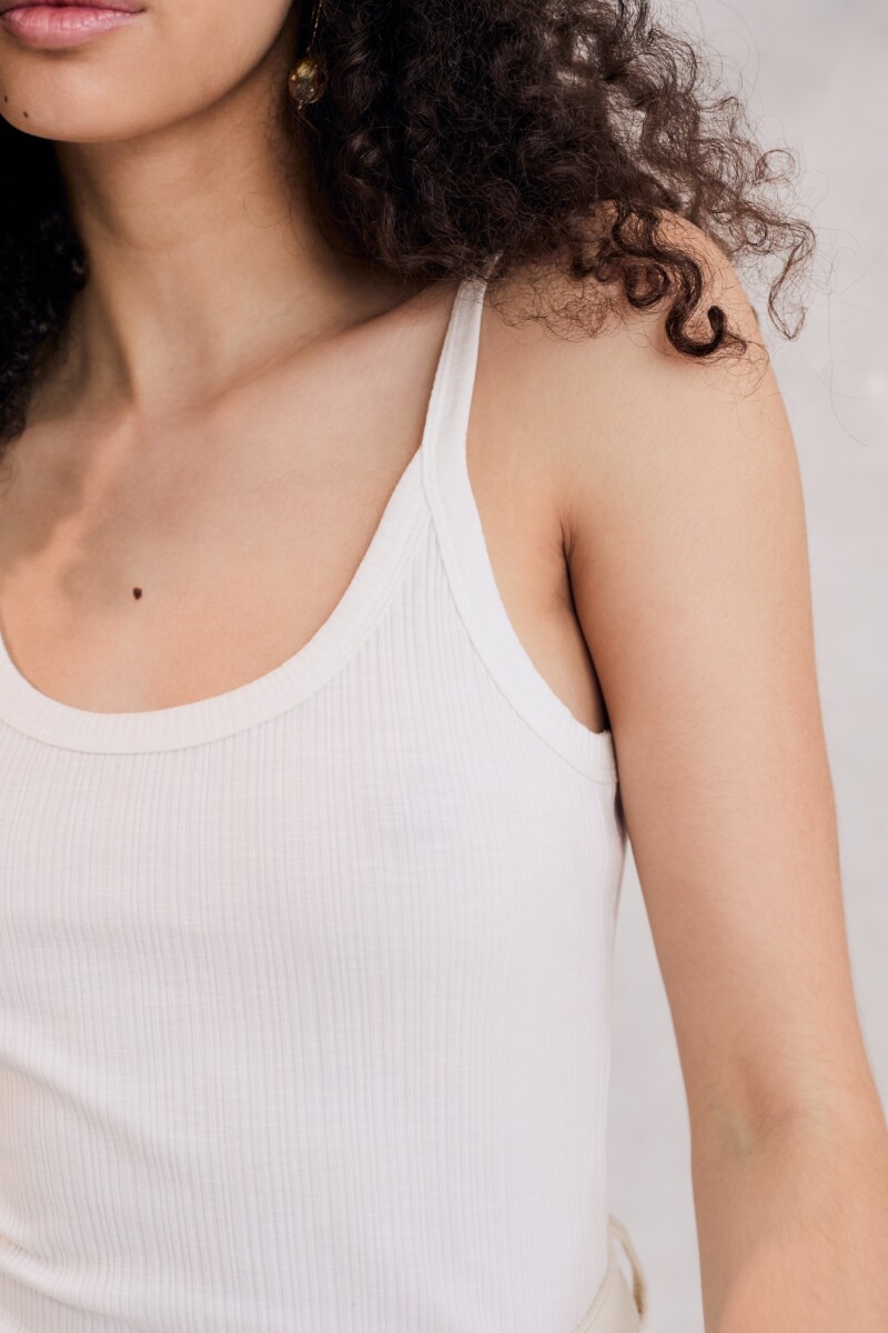 Musculosa Algodón Crudo