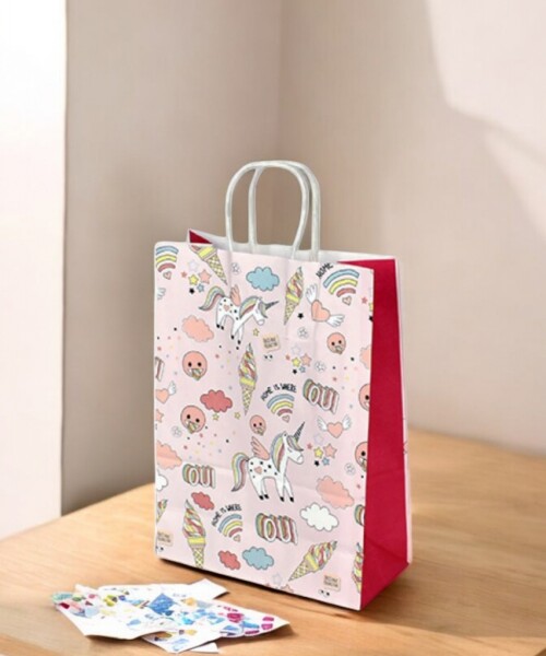 Bolsa fantasia luna 22x10x30 cm. UNICORN