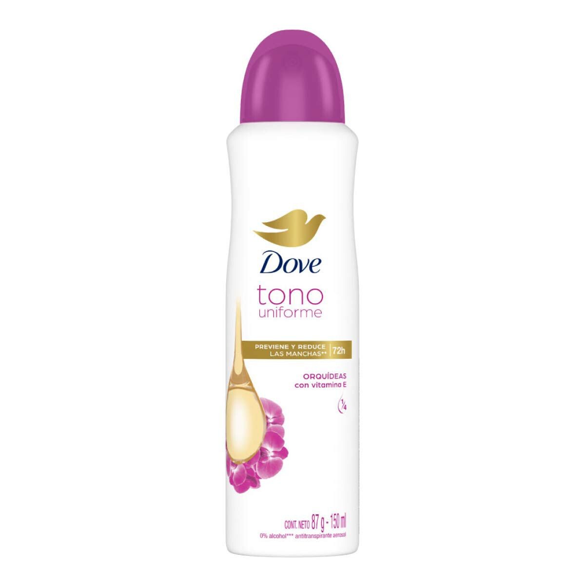 DOVE DEO SPRAY AP ORQUIDEA T X 150 ML. 