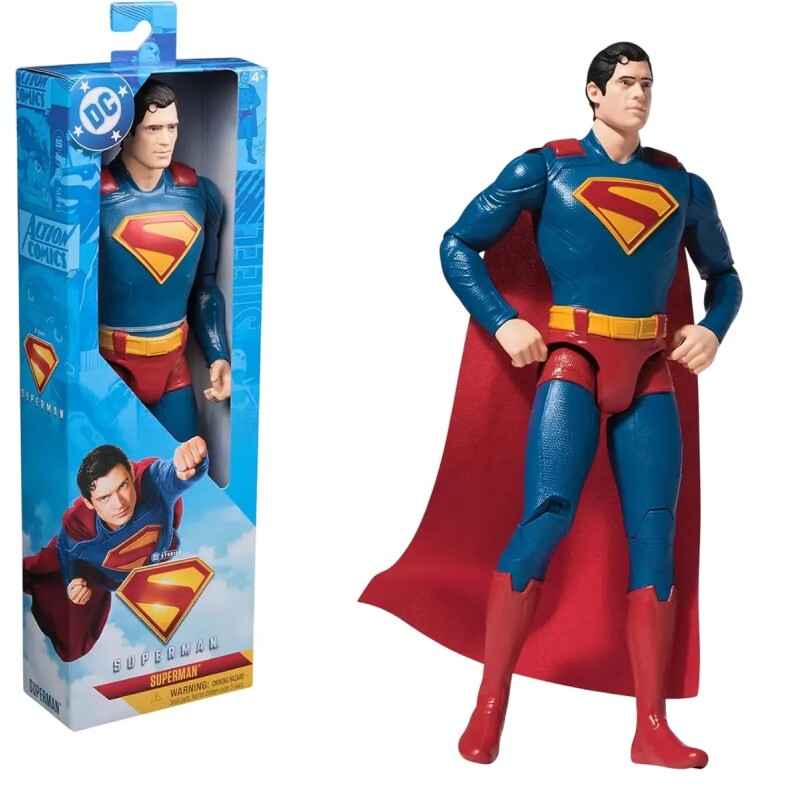 Figura Superman Dc Articulado 30cm Figura Superman Dc Articulado 30cm