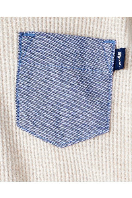 Saco de algodón térmico, con capucha Sin color