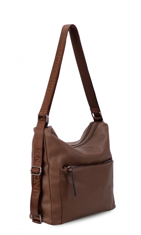 CARTERA MOCHILA KELLY CHOCOLATE