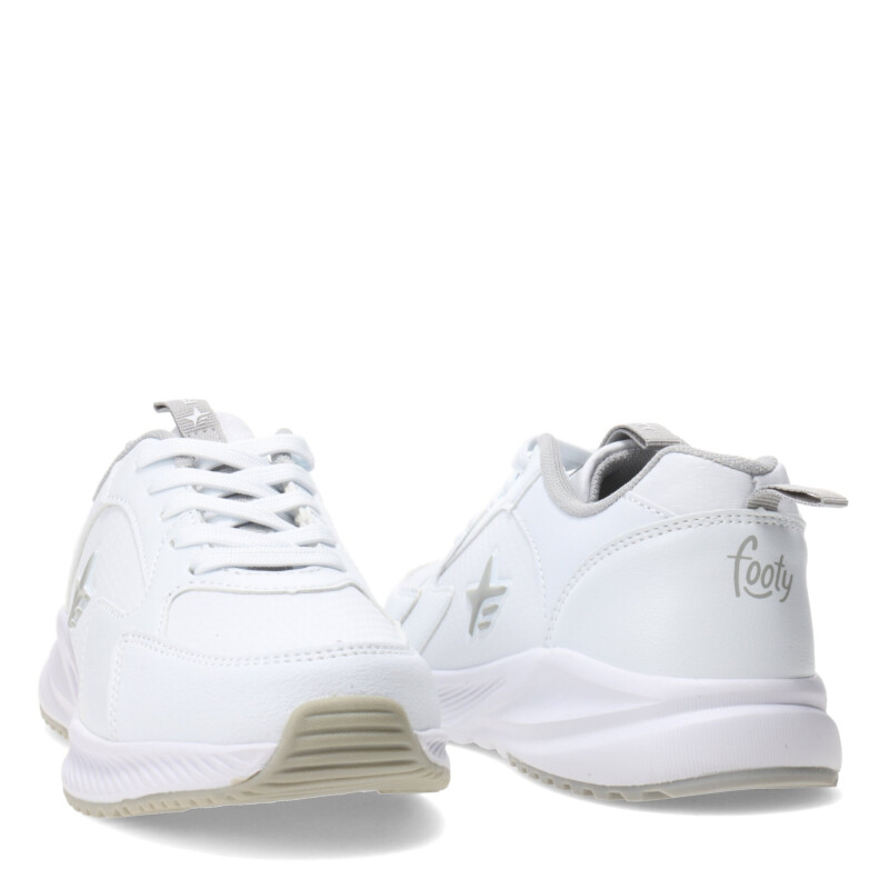 Championes Infantiles Footy Atlantis Blanco - Gris