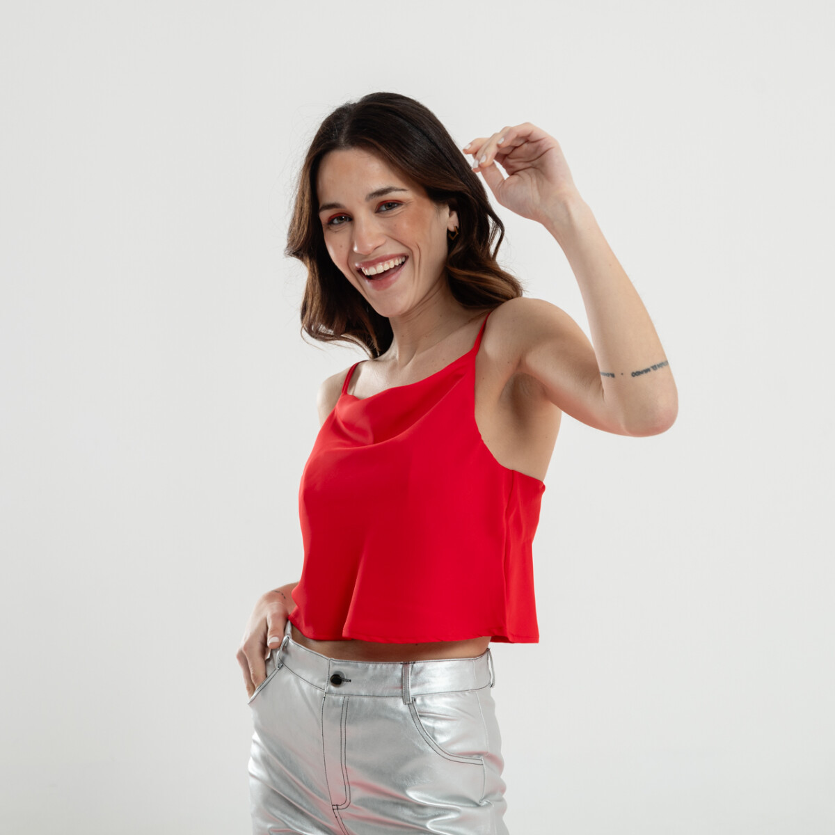 BLUSA CHIARA - ROJO 