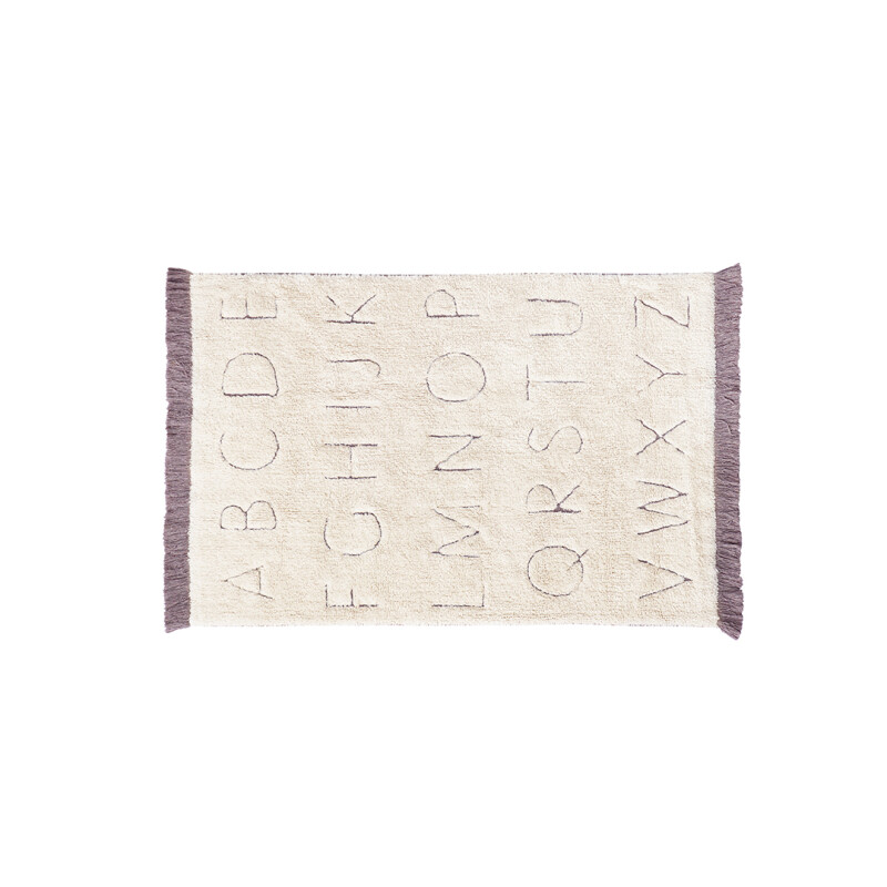 Alfombra lavable - RugCycled ABC XS