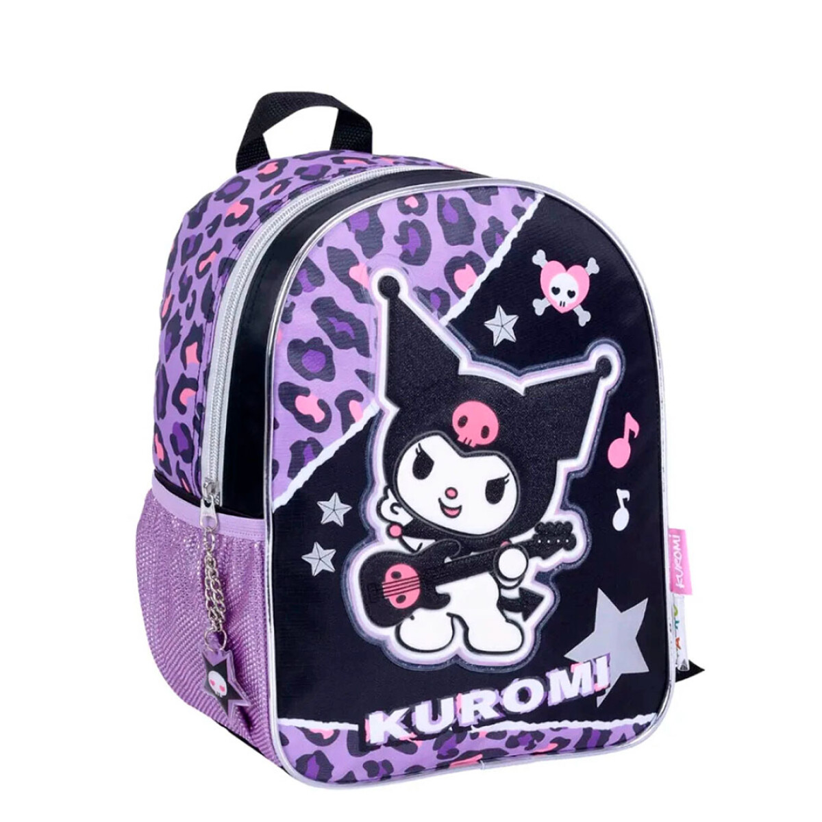 Mochila Disney Kuromi Rock 12 Pulgadas - Negro - Violeta 