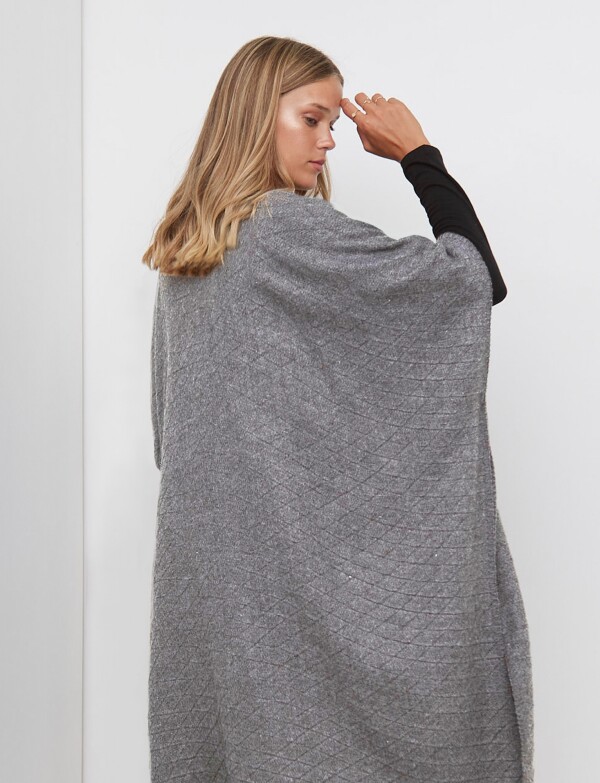 Kimono Flecos GRIS