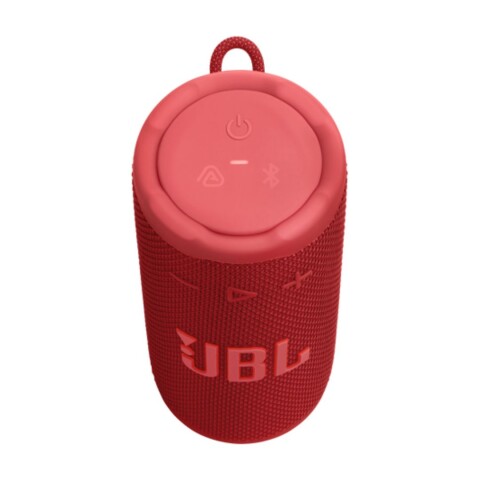 Parlante JBL Grip Bluetooth Portátil Resistente al Agua Rojo