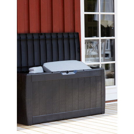 Baúl guardar almohadones BISNAP A117xA58xP45 n Negro