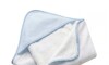 Toalla 80x80cm con Capucha - Clasic Pilar Celeste
