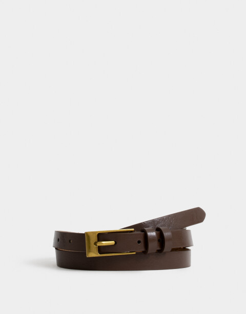 Cinturones y Fajas Cinturon - Marron Chocolate