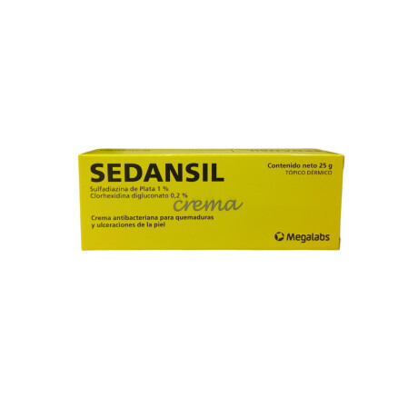 Crema Antibacteriana Quemaduras y Ulceraciones Sedansil 001