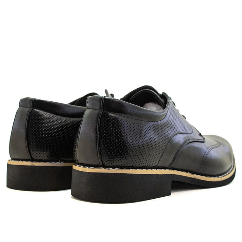 Zapatos Starsax Acordonado de Hombre - FD07M Negro