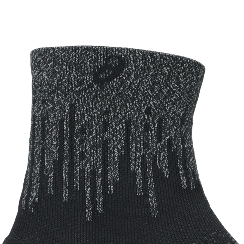 Medias Running Performance Run Sock Quarter Unisex Performance Black