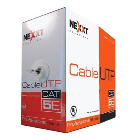 Nexxt Cable UTP Cat5e - Gris Nexxt Cable UTP Cat5e - Gris
