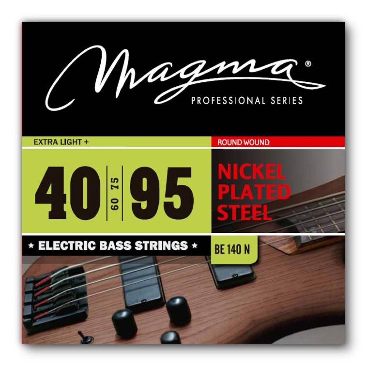 Encordado Magma Bajo Nickel P/steel E.Light+ 040-095 BE140N 