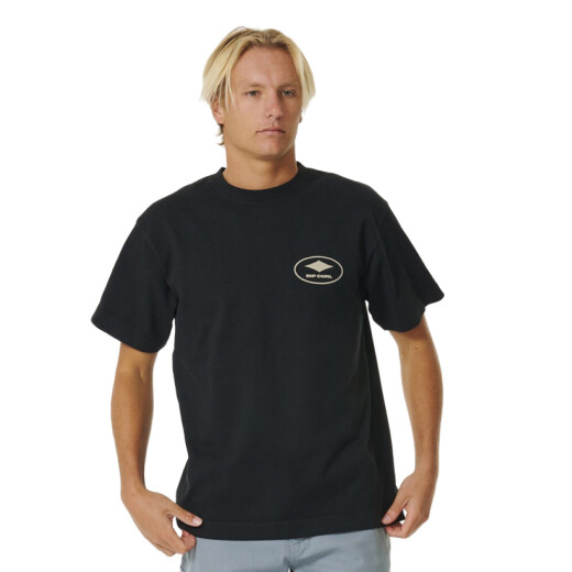 Remera MC Rip Curl Quality Surf Products Oval Tee Remera MC Rip Curl Quality Surf Products Oval Tee