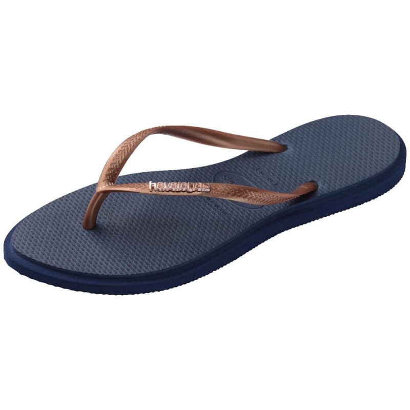 Sandalias Havaianas Slim Point FC Mujer Azul Marino índigo