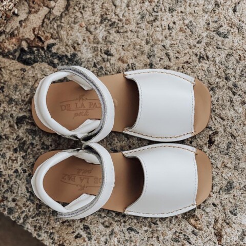 Sandalia Menorquina Blanca