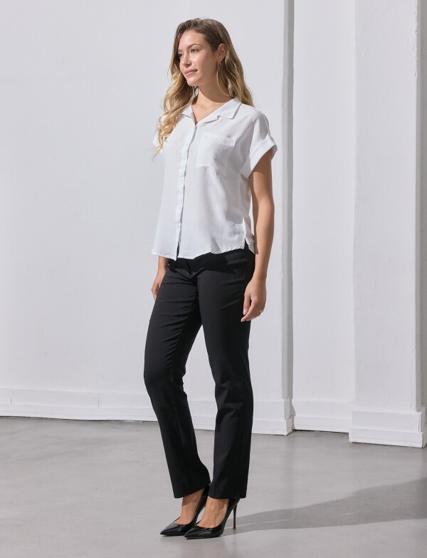Camisa Bolsillo BLANCO
