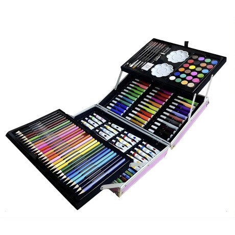 Set Valija Metálica Arte 145 Piezas Set Valija Metálica Arte 145 Piezas