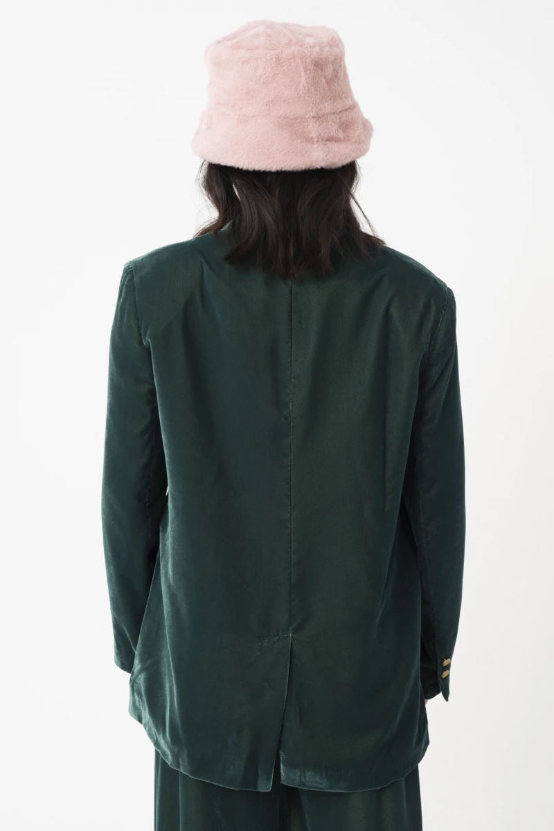Blazer de fit moderno Verde