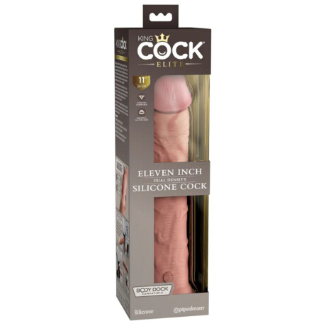 Dildo Ventosa Doble Densidad King Cock Elite 11" Dildo Ventosa Doble Densidad King Cock Elite 11"