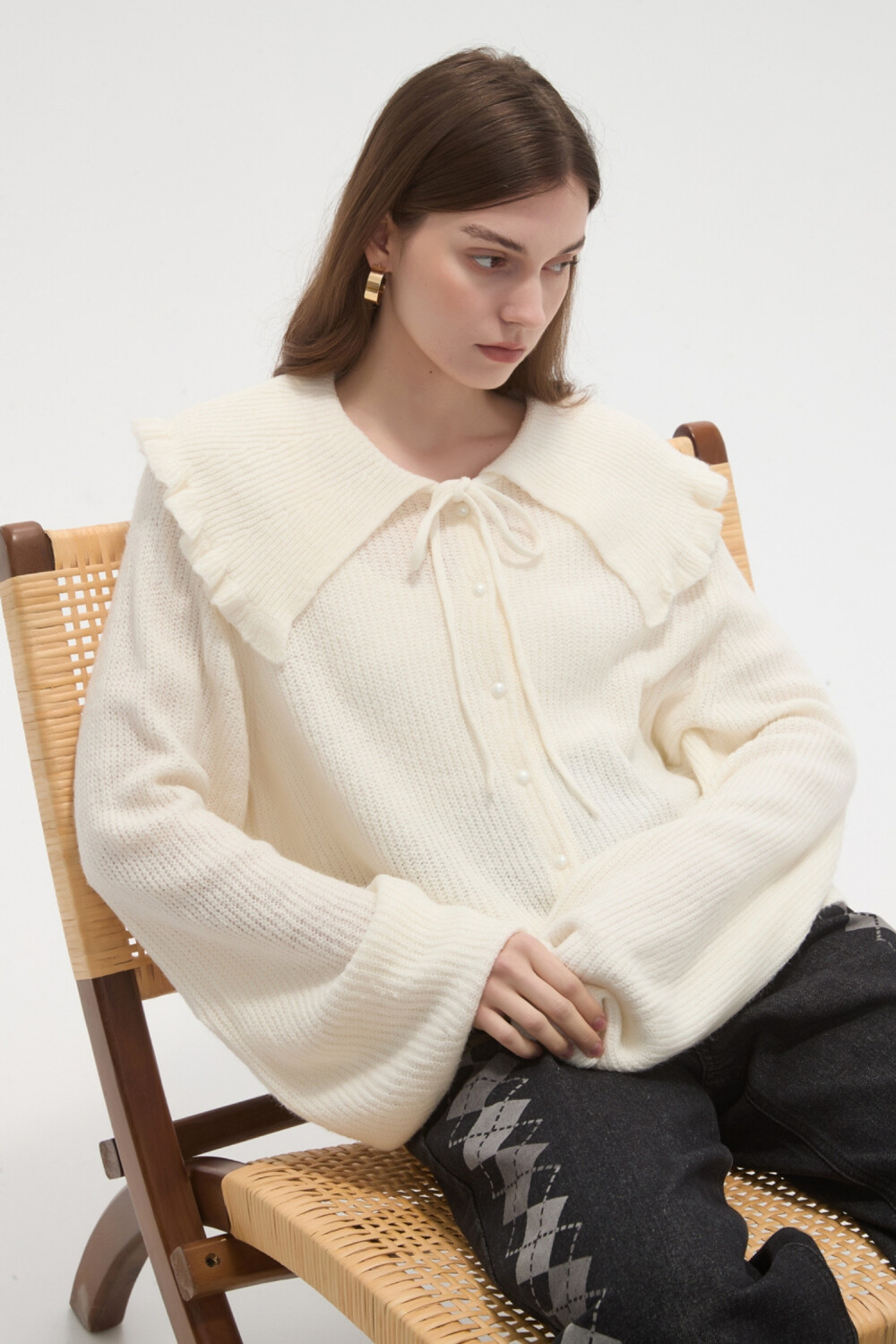 Cardigan Olcay Crudo / Natural