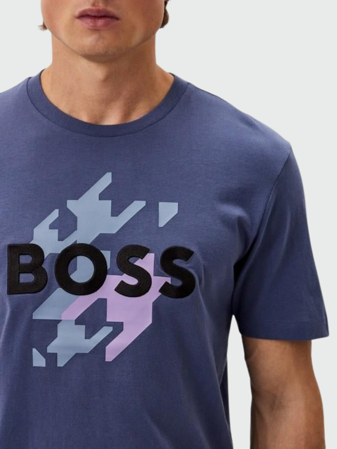 BOSS - Remera regular Fit en algodón Blanco