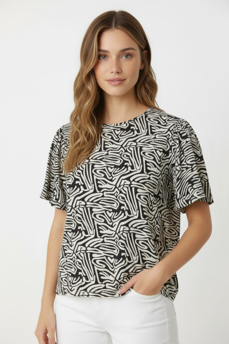 Remera Buslen Estampado 1
