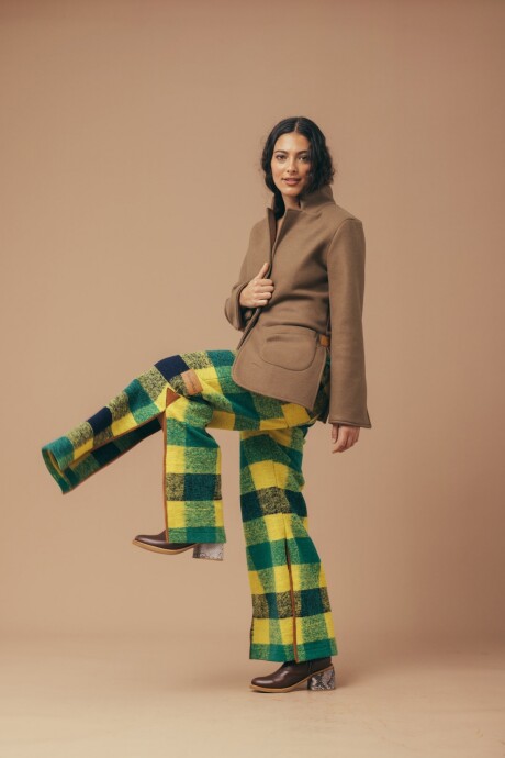 Crazy Pants Amarillo Y Verde