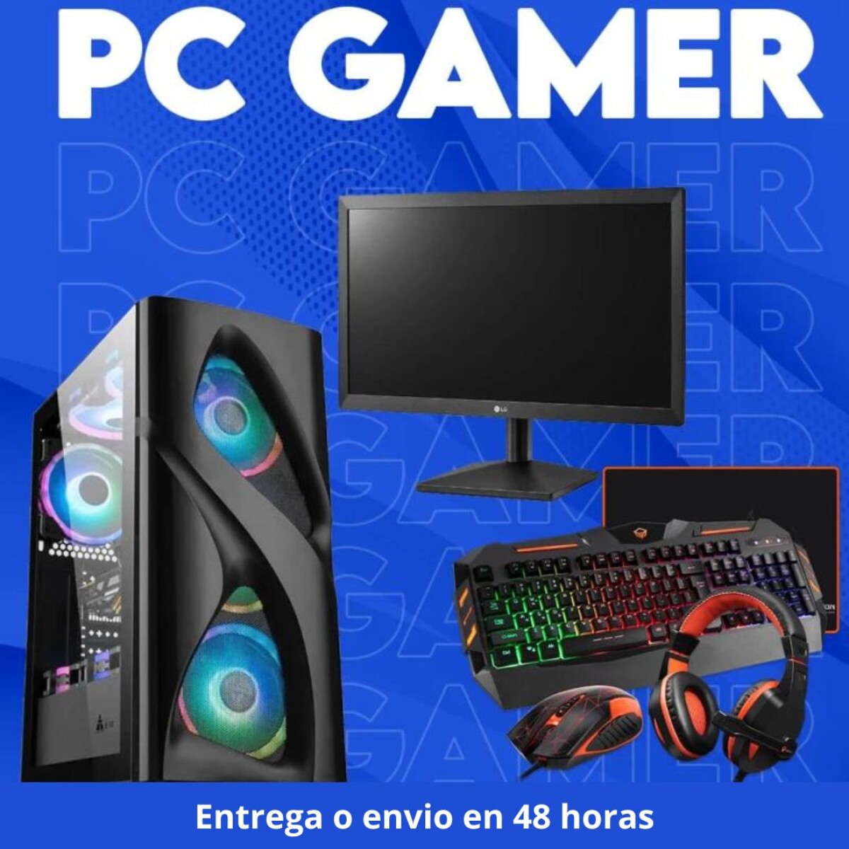PC Gamer Intel I3 – NIVEL MEDIO FULL 
