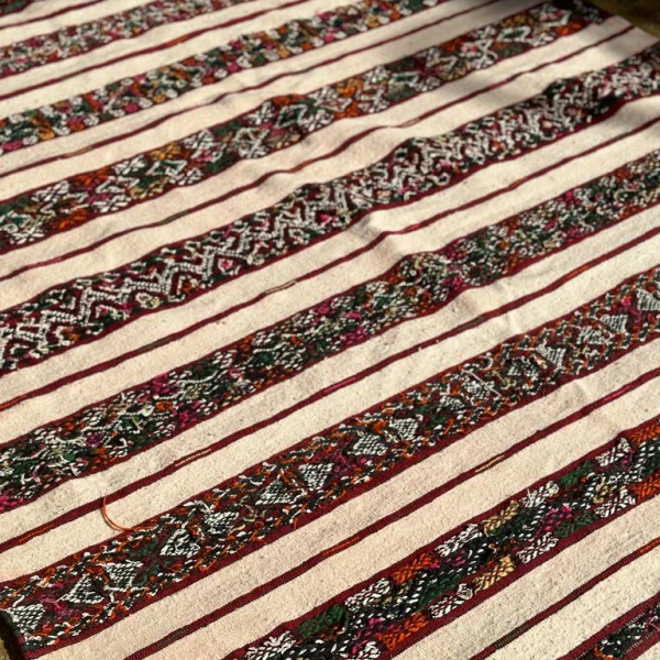 Alfombra killim marroqui multicolor 1,98x1,67 Alfombra killim marroqui multicolor 1,98x1,67