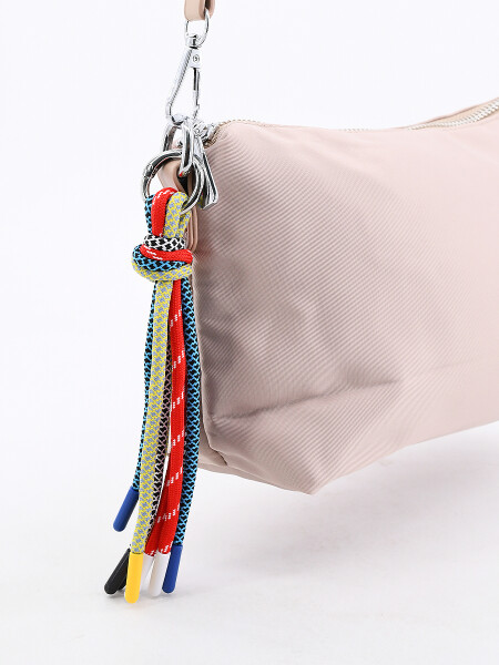 BANDOLERA BIANCA TAUPE