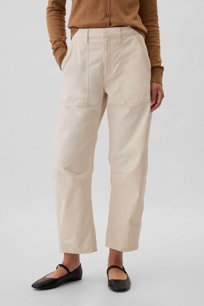 Pantalòn Khaki Barrel Mujer Chino