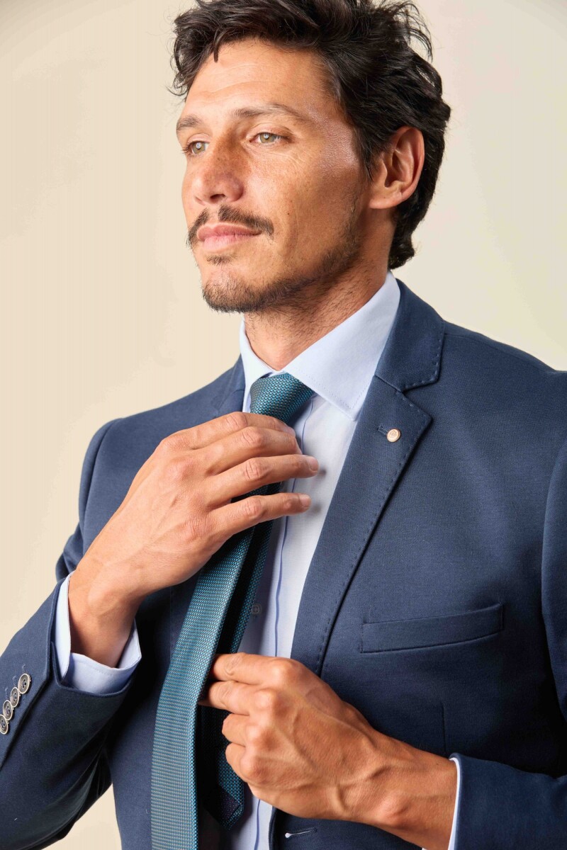 Corbata Microfibra - Verde Petróleo 