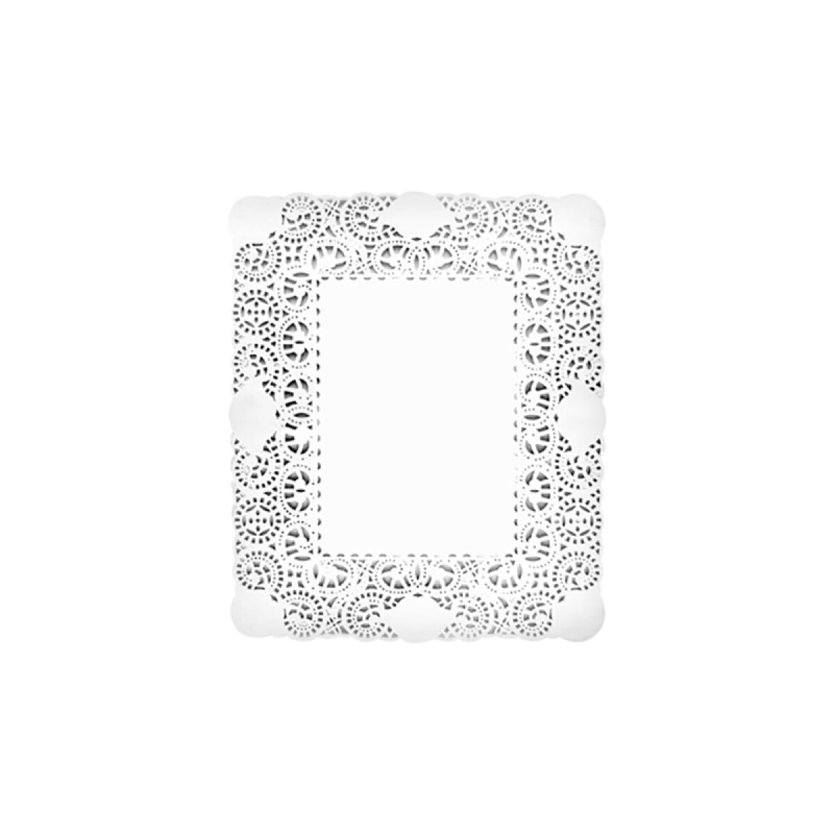 Rodal Blanco Rectangular x100 - 19x23 cm 