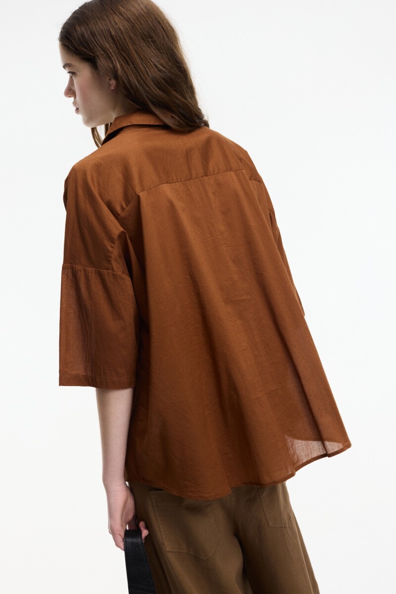 CAMISA CLARAO Camel