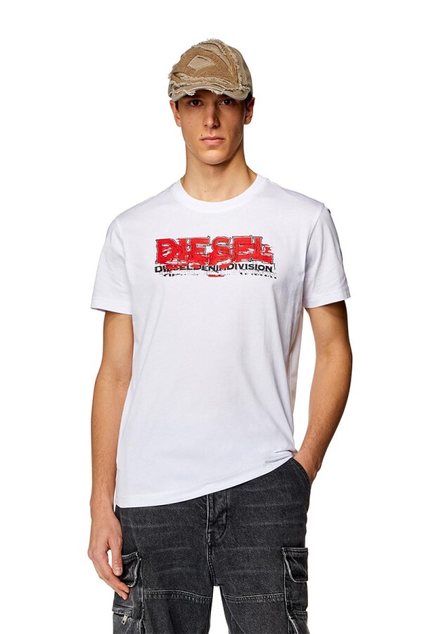 Polo Para Hombre T-Diegor-K70 Bright White