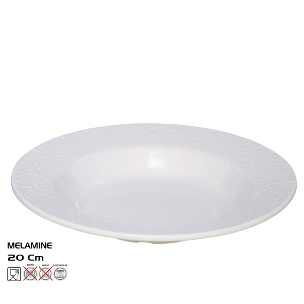 Plato Hondo 20Cm Diamond - Melamina PLATO HONDO 20CM DIAMOND - MELAMINA