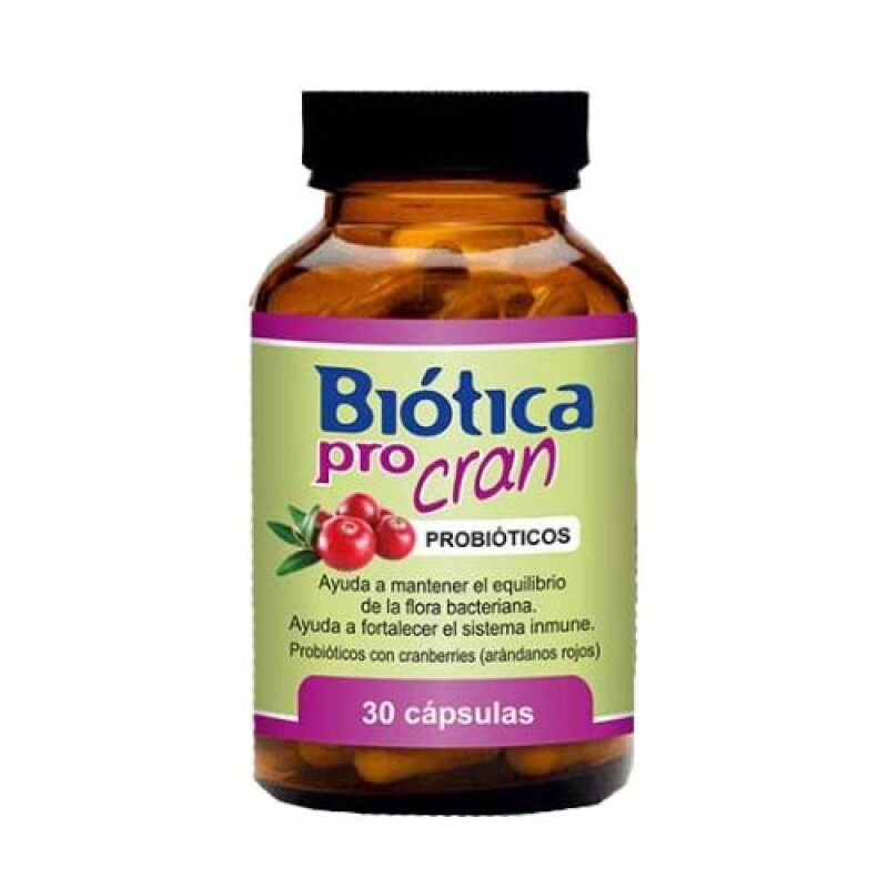 Biotica Pro Cran 30 Cápsulas Biotica Pro Cran 30 Cápsulas