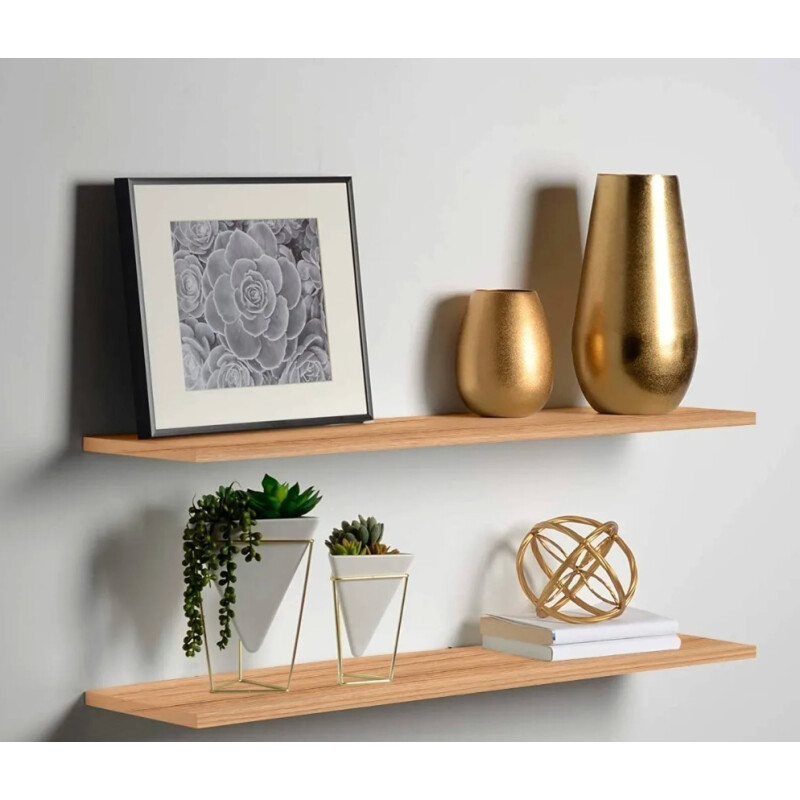 Estantes Flotantes Repisa Ménsula Invisible Melamina60x20x18 Estantes Flotantes Repisa Ménsula Invisible Melamina60x20x18