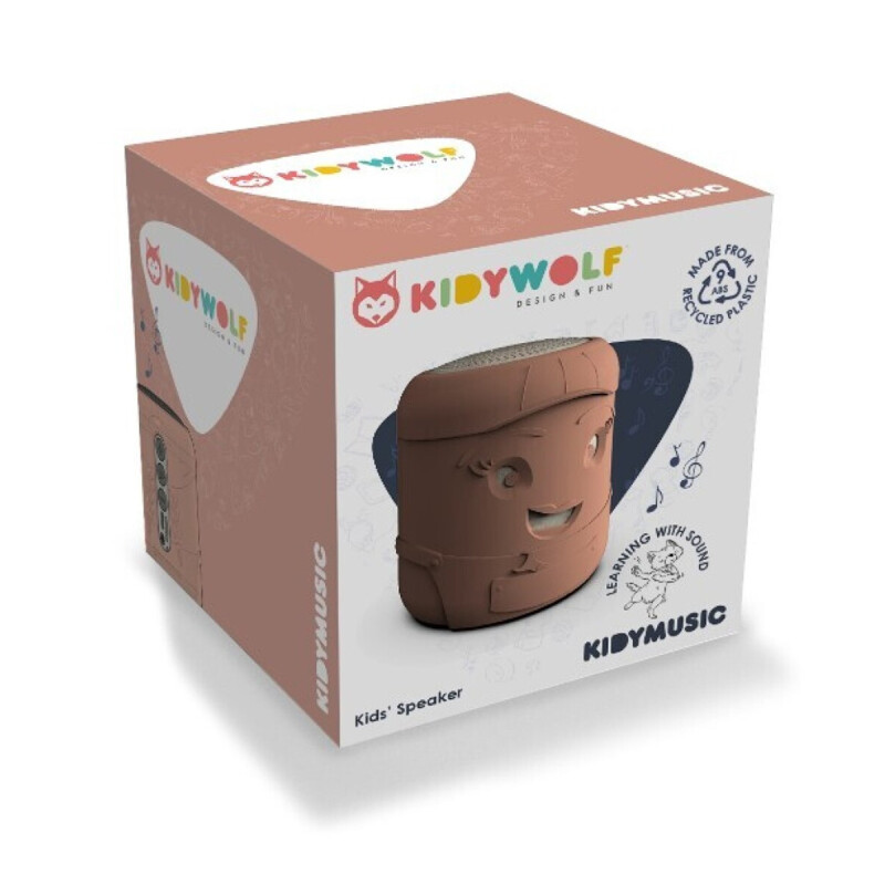 Parlante Kidymusic Kidywolf Rosa Lea