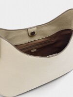 Bolso De Hombro Con Textura crudo