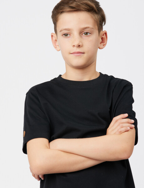 REMERA LISA Negro