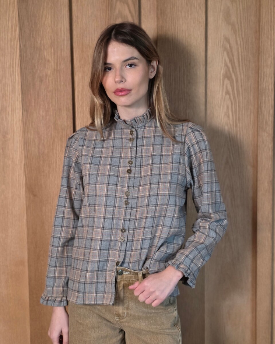 Camisa Mili - Escosés Tostado 