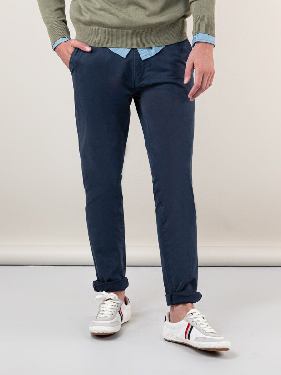 Pantalón Chino - Marino 