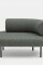 Sofá modular Pompidou 1C left Gris